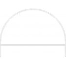 Steel Control Hoop - White